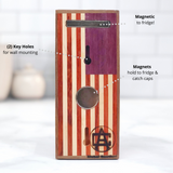 The American Flag: Bottle Opener - Global Sawdust