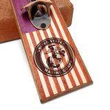 The American Flag: Bottle Opener - Global Sawdust