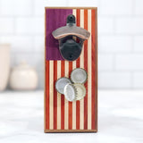 The American Flag: Bottle Opener - Global Sawdust
