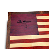 The American Flag: Cutting Board - Global Sawdust