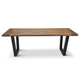 The Home Office Desk: Modern Steel Legs - Global Sawdust