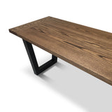 The Home Office Desk: Modern Steel Legs - Global Sawdust