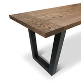 The Home Office Desk: Modern Steel Legs - Global Sawdust