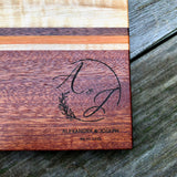 Mom's Mahogany: Charcuterie Board - Global Sawdust