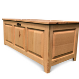 The Blanket Hope Chest: Raised Panel Hardwood - Global Sawdust