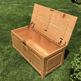 The Blanket Hope Chest: Raised Panel Hardwood - Global Sawdust