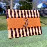 Middle Cherry: End-Grain Cutting Board - Global Sawdust
