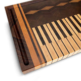 The Piano: End-Grain Cutting Board - Global Sawdust