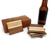 Walnut Pack: Set of Four Coasters - Global Sawdust