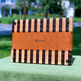 Middle Cherry: End-Grain Cutting Board - Global Sawdust