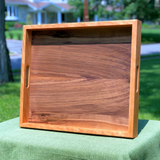 The Two Toned Ottoman: Serving Tray - Global Sawdust