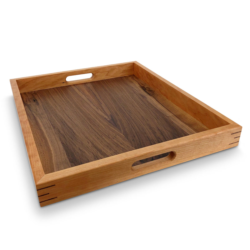 The Two Toned Ottoman: Serving Tray - Global Sawdust