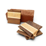 Walnut Pack: Set of Four Coasters - Global Sawdust